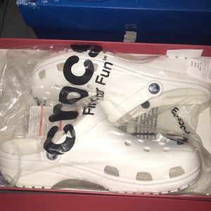 White crocs